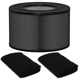 Allisfresh 10500 True HEPA Filter Replacement Kit Compatible with Honeywell 10500 (EV-10) 17000 17000-S 17005 Air Cleaner Purifiers, Part Number 20500 (1 HEPA + 2 Carbon Pre-Filter)