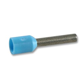 MULTICOMP PRO - E2508-BLUE - Wire Ferrule, 14 AWG, 8 mm Single Wire 2.5 mm² Blue E Series-6pack