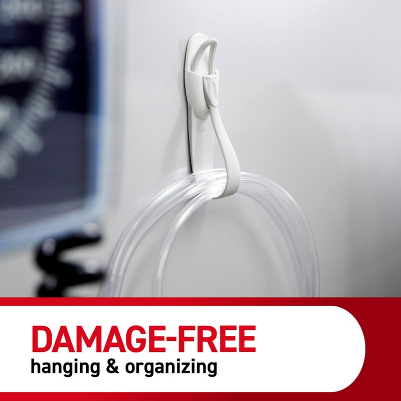Command Cord Bundlers, Damage-Free Hanging Cord Organizer, No Tools Cord