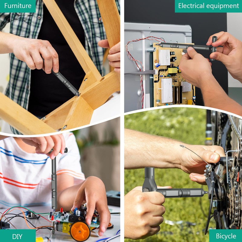 ORIA Ratchet Screwdriver Set, 42 in 1 Magnetic Screwdriver Sets