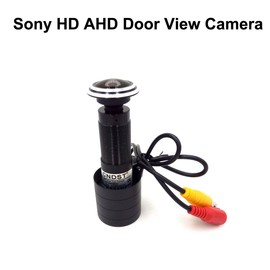 CNDST HD 1080P 2MP Starlight 0.0001Lux 4-in-1 TVI/CVI/AHD/960H CVBS CCTV Surveillance Peephole Viewer Camera Fisheye Door Camera, for 1080P 4-in-1 TVI/AHD/CVI/CVBS/960H DVR, 1.78mm 170° Lens