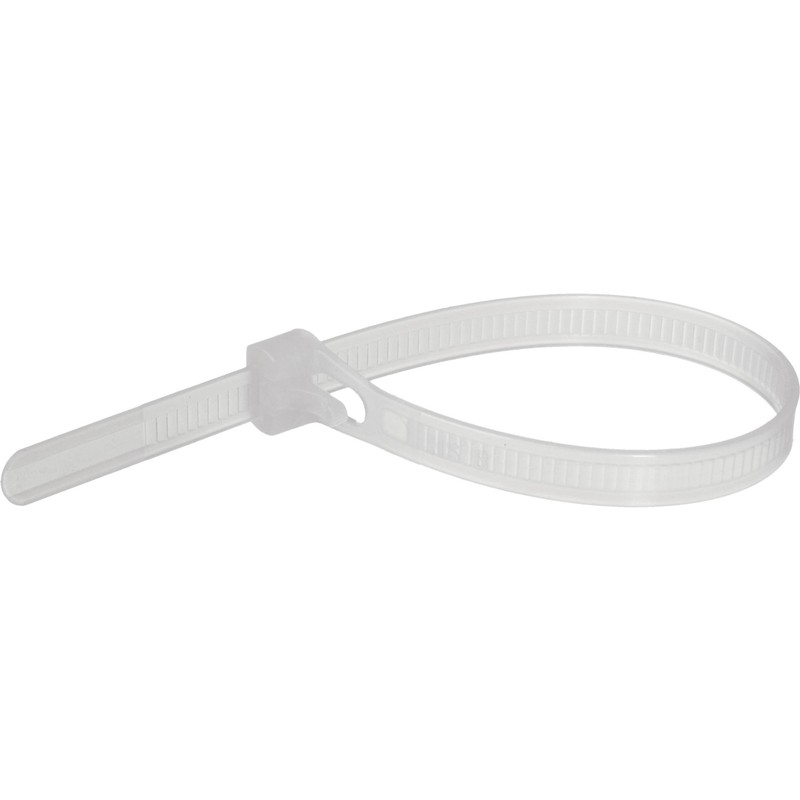Cable Ties- 100mm x 2.5mm - White (Pack of 100)