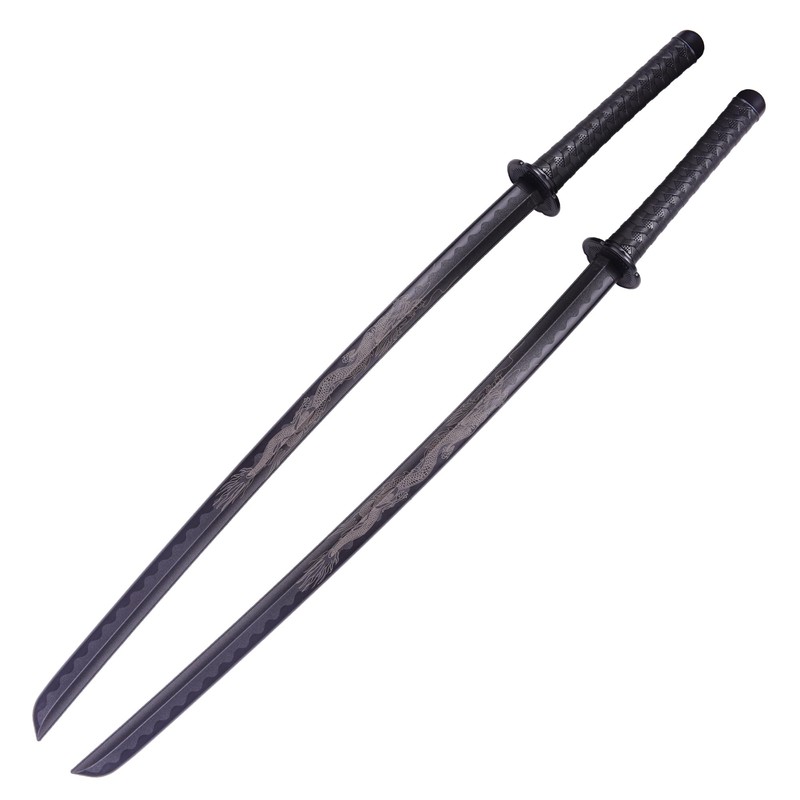 Polypropylene Katana Sword - Japanese Training Samurai Sword, Blunt Longsword,