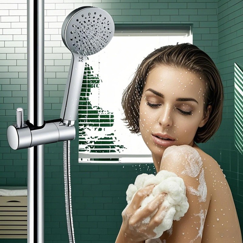 Shower Head Holder for Slide Bar, Universal 25mm Replacement Shower