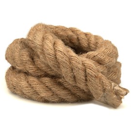 Rope & Cord 100% Hemp Natural Jute Cord – Eco-Friendly Rope for DIY Hobbies – 7/8 Inch (1 Meter)