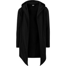 Urban Classics Men's Long Hooded Open Edge Cardigan - Regular Fit 3xl