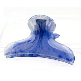 Hair Clip Classic 8 x 4 cm Sky Blue Made in Germany Pack of 1 WeLoveBeads