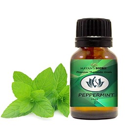 Peppermint Essential Oil 100% Pure, Undiluted, 10ml Glass Bottle