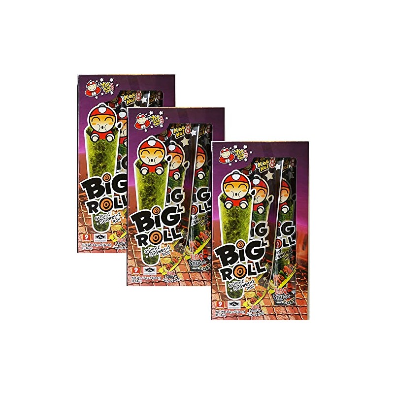 Big Roll Grilled Seaweed Roll (BBQ, 3 BOX)