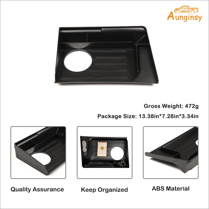 Aunginsy Central Control Storage Box Compatible with Toyota Tundra 2014-2021