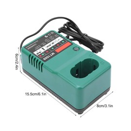 Fafeicy Battery Charger, MT1008 Universal Electric Drill Battery Charger Universal Charger Power Tool Battery Charger 7.2/9.6/12/14.4/18V (US Plug 110-240V)