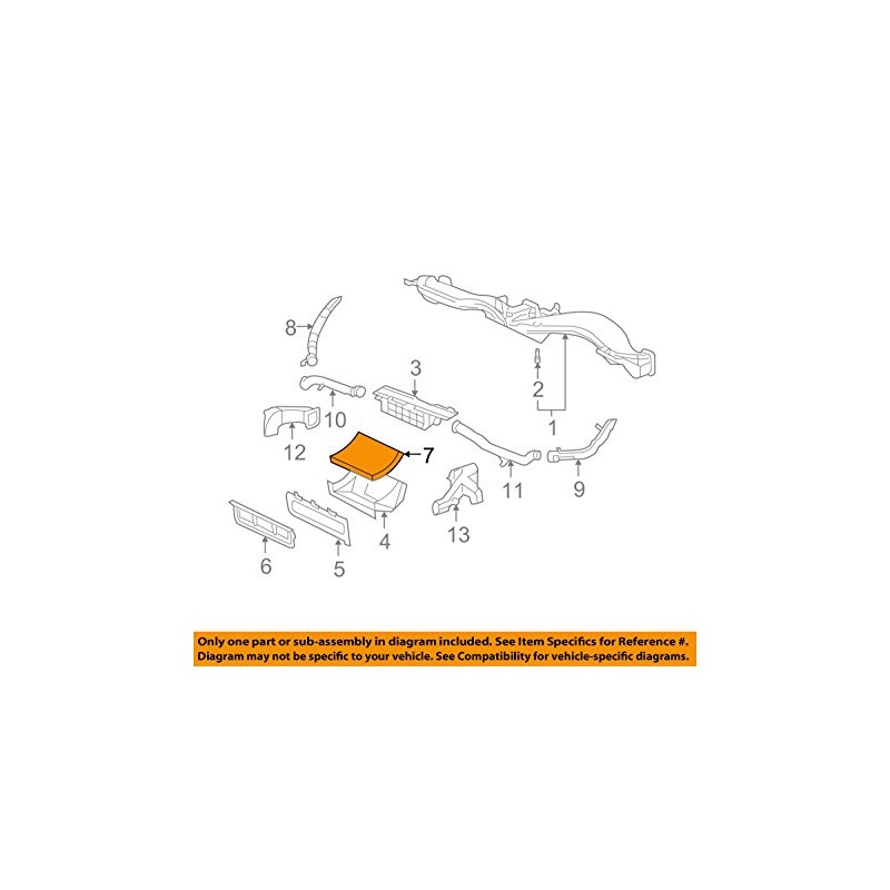 General Motors 22862632, Cabin Air Filter