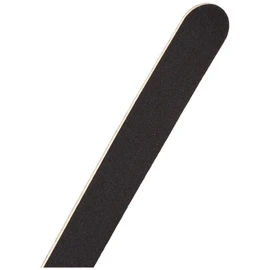 Manicare Pack Of 2 Professional Nail Files, Black Emery Boards, Natural And Artificial Nails, Double Sided Medium Grit, For At Home DIY Salon Professional Manicure Or Pedicure, Shapes And Styles Nails