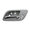 TRQ Dark Gray & Chrome Rear Inside Interior Door Handle