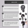 HOMEGOAL Hair Dryer Wig Stand Holder Mannequin Head, Drying Wig