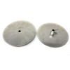 Gyros Yeros Barbecue Kebab Disc Plates (Set of 2) Stainless