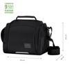 TOTTO 9L Graphite Cool Bag for Food, 25.5 x 20.5