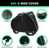 KAC Bike Cover for Transport On Rack - 600D Heavy