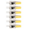 6 Pcs 6W 500LM G4 Bulb LED COB Silica Gel