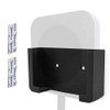 MOBILEFOX Wall Mount Router Holder Black for Netgear Nighthawk M1