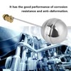 Float Ball Valve DN15 G1/2 Male Thread Brass Stainless Steel