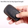SANRILY for Dodge RAM Key Fob Cover Leather Key Fob