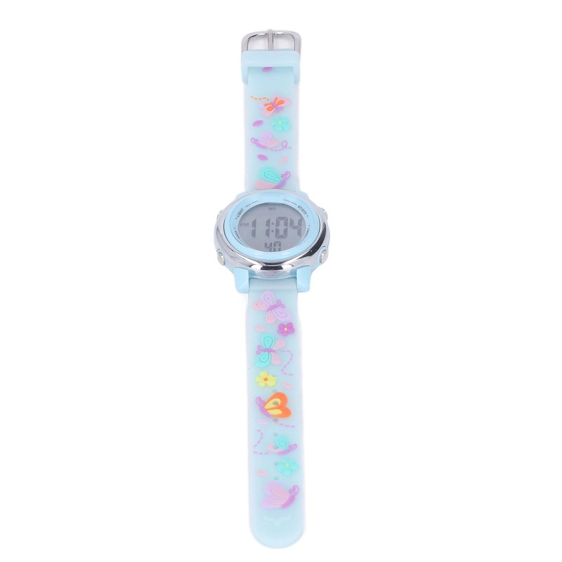 LED Kids Watch Waterproof Backlight Cartoon Digital Child Watch with