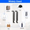 GOSHIES Foldable Door Coat Rack, Pack of 2, Foldable Door