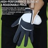 FINGER TEN Golf Gloves Men's Golf Gloves Left Right Leather