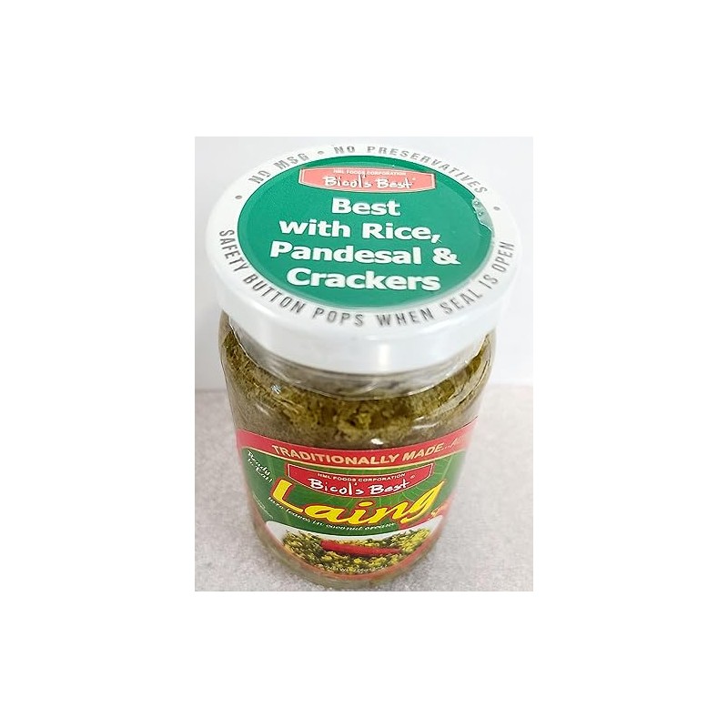 Bicol's Best Laing Spicy 8 oz- Ready to Eat (2