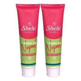 Pack Crema Nopal Hidratante Facial Shelo Nabel 100ml Todo Tipo Piel Día Noche