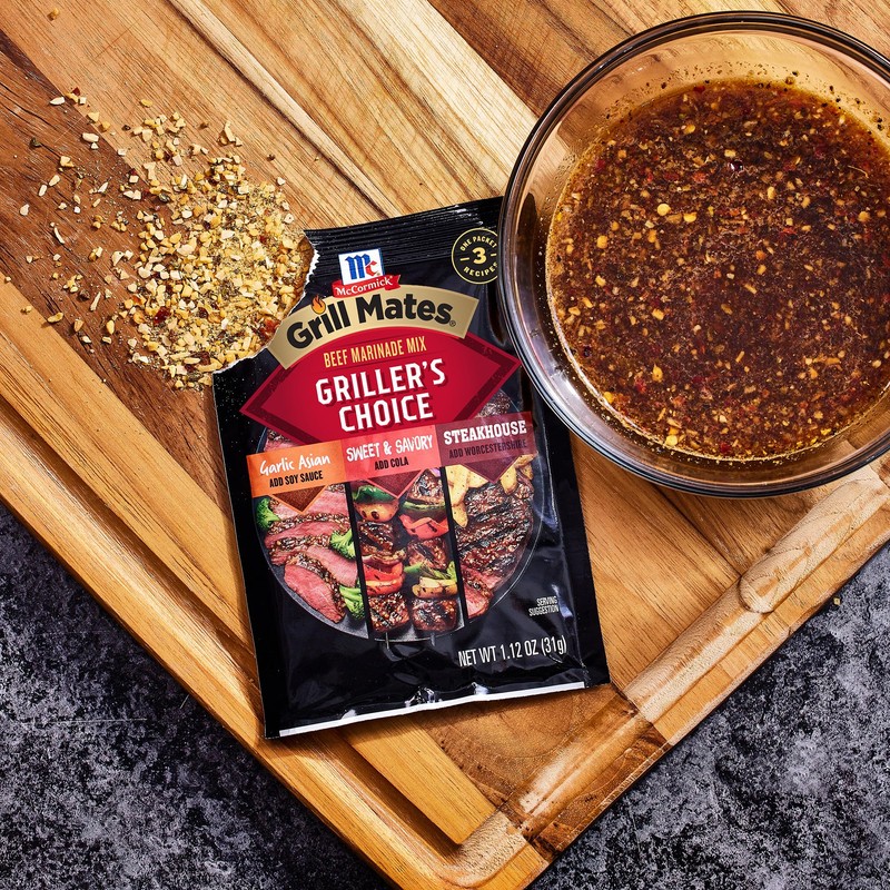 McCormick Grill Mates Griller's Choice Beef Marinade Mix, 1.12 oz