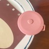 Buachois Retractable Soft Measuring Tape, 1.5m Pink, Push Button Lock,