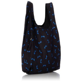 Route E Cotton Folding Eco Bag UE Lou Shopper Portable Puppy & Neco Puppy French Bulldog