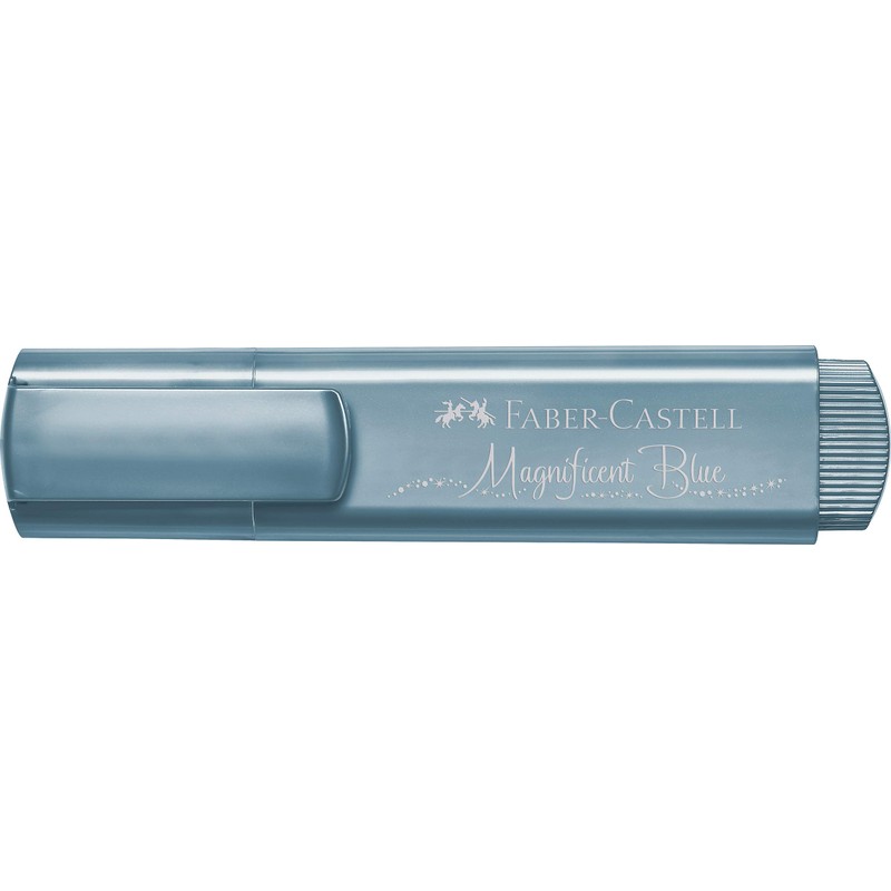 Faber-Castell 154647 – Highlighter TL 46, Metallic Ice Blue, 1