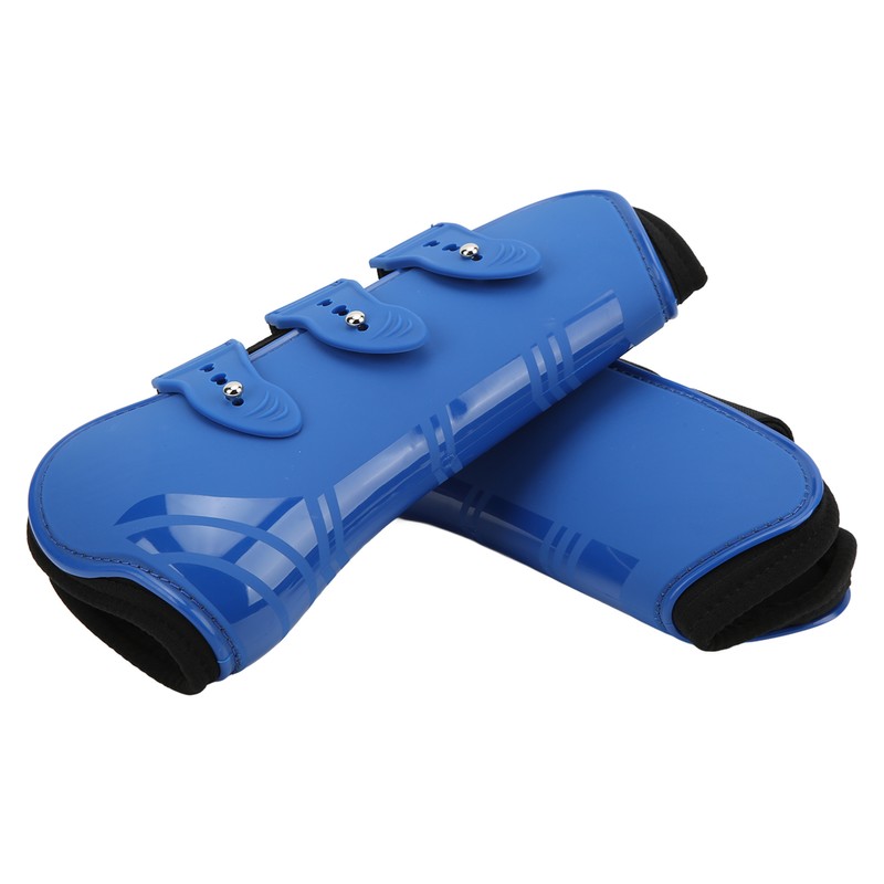 2pcs Horse Front Leg Boots PU Shell Horse Tendon Boots