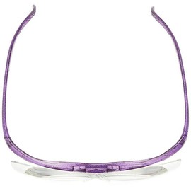 Hazuki Loupe Magnifier Glasses Blue Light 35% Eyeglasses Cut (Purple, Compact-M(1.32))