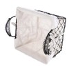 Ipetboom Portable Iron Storage Basket with Removable Liner Multi Functional