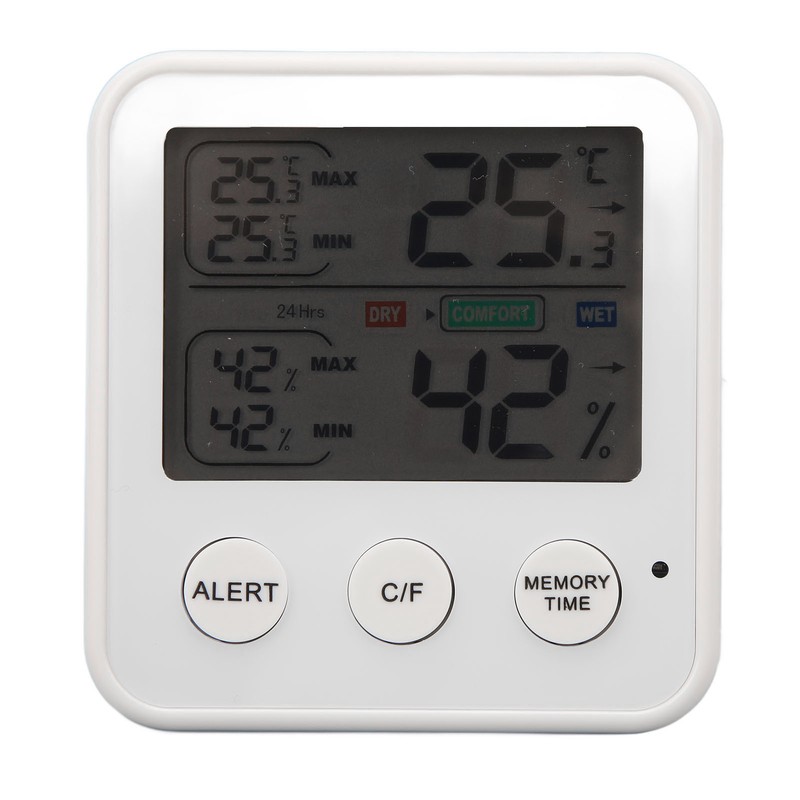 LCD Digital Display Thermometer Hygrometer Temperature Humidity Meter Gauge Hygrothermograph