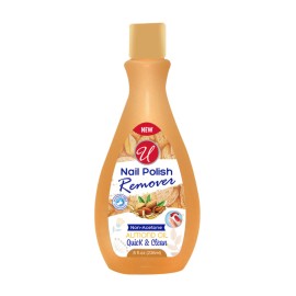 Universal Non-Acetone Nail Polish Remover - Almond Oil, 8oz. (236ml)