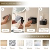 LINFIDITE Adhesive TV Remote Control Holder Wall Mount TV Remote