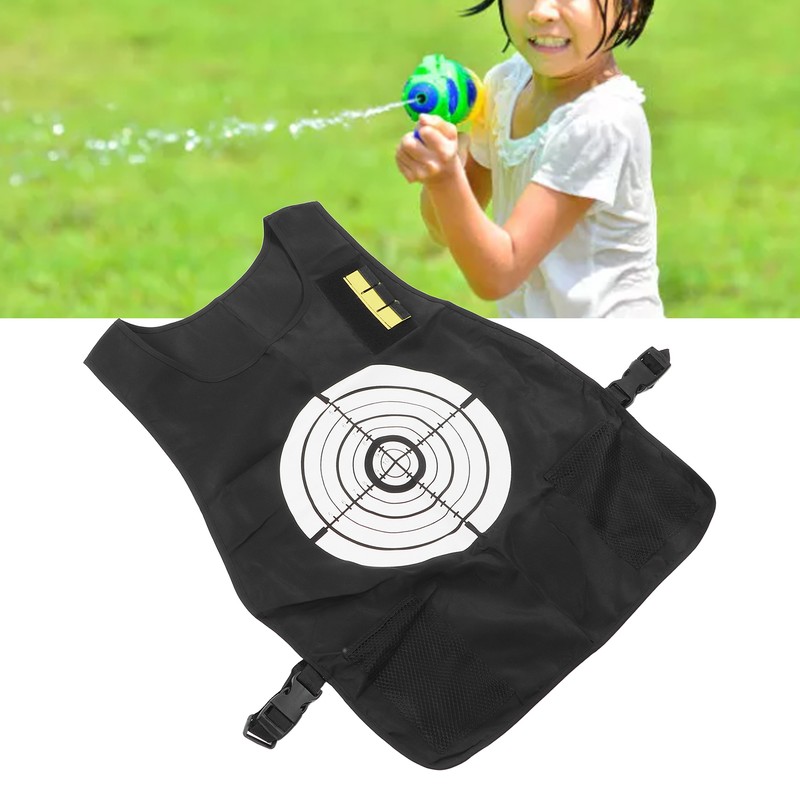 Double Sided Water Activated Target Vest Scoring Game Water Toys