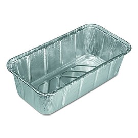 Handi-Foil of America 31630500 Loaf Pan, 36 oz, 8 5/8" x 4 1/2" x 2 19/32" (Case of 500)