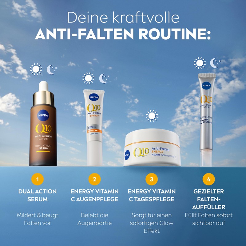 NIVEA Q10 Energy Anti-Wrinkle Day Cream SPF15 50ml