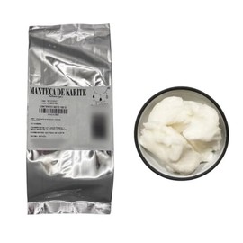 Manteca De Karite 100% Pura grado Cosmetico y refinado ligero 100 g Shea butter