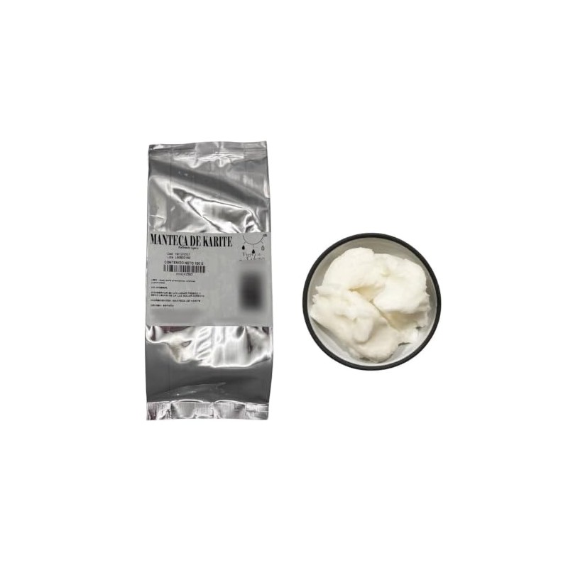Manteca De Karite 100% Pura grado Cosmetico y refinado ligero