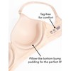 Fruit of the Loom Women's Seamless Wire Free Push-Up Bra,