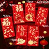 36Pcs Chinese New Year Red Envelopes-Large Red Packet-2027Year of the