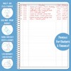 BookFactory Transaction Log Book Transactions Notebook Ledger Register - Wire-O,