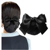 Herbeluemily Chignon Net, Ribbon, Hair Net, Bun Cover, Fine Mesh